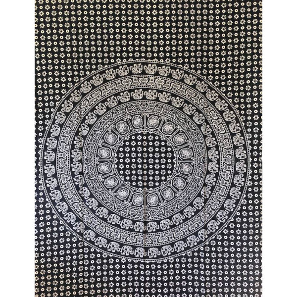 TENTURE MANDALA 200cm x 140cm réf:17/H