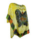 Blouse Tie Dye Grand Papillon Peint JK-1982 jaune
