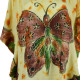 Blouse Tie Dye Grand Papillon Peint JK-1982 orange