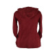 Sweater Femme Ethnique Koam Bordeaux