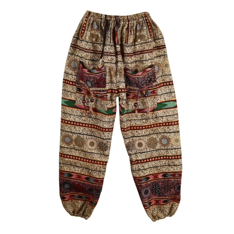 Pantalon Gundala Chaud et Multicolore