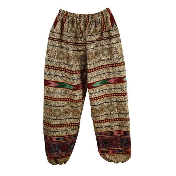 Pantalon Gundala Chaud et Multicolore