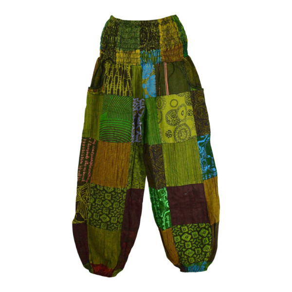 Pantalon Kukadi Patch Ton Vert