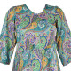 Robe Longue Imapur Paisley - B