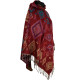 Poncho Femme Pitha Ton Bordeaux