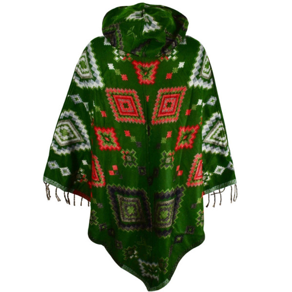 Poncho Femme Pitha Ton Vert