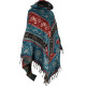 Poncho Femme Amba Ton Bleu