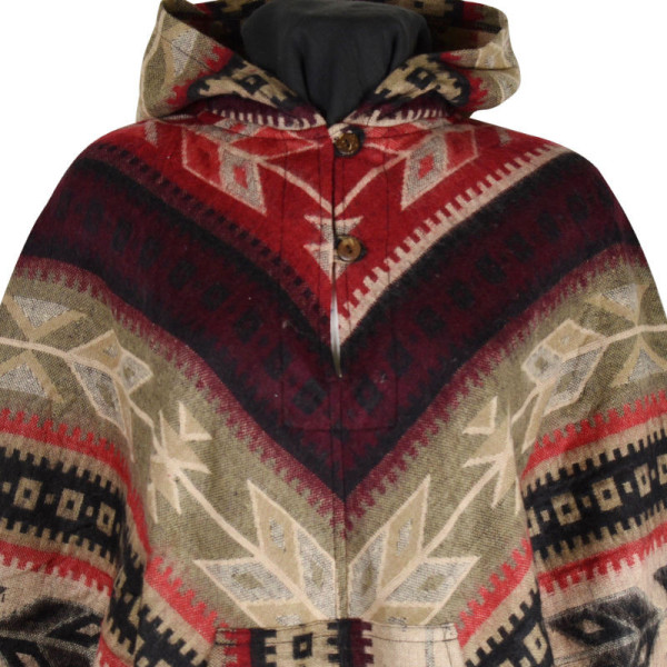 Poncho Femme Malfa Multicolore