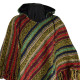 Poncho Coton Peigné Dara Multicolore