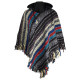 Poncho Coton Peigné Juwani Multicolore