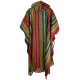 Poncho Homme Jugani Coton Peigné Multicolore