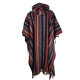 Poncho Homme Kamod Coton Peigné Multicolore