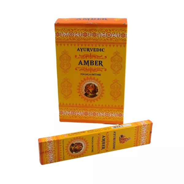 Encens Ayurvedic Ambre Boite de 15g