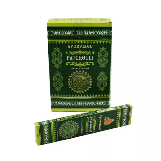 Encens Ayurvedic Patchouli Boite de 15 g