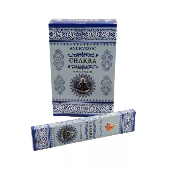 Encens Ayurvedic Chakra Boite de 15 g