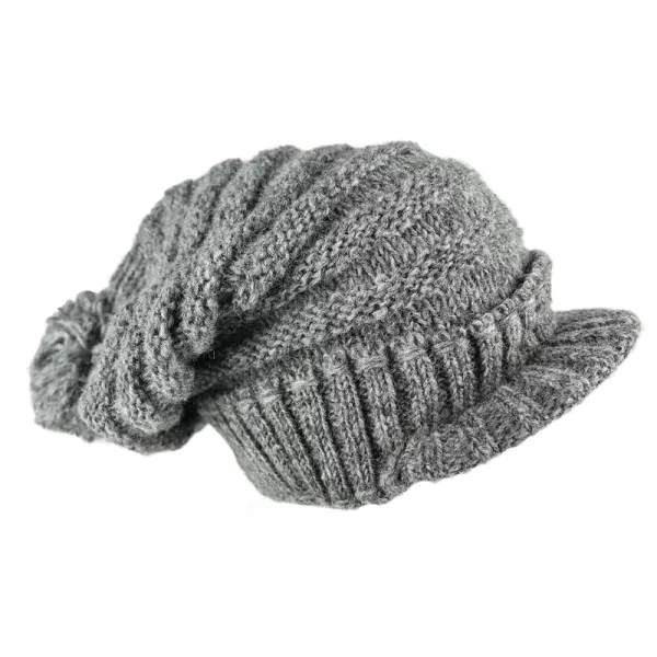 Casquette Dreadlocks Homme Gris