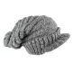 Casquette Dreadlocks Homme Gris