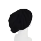 Bonnet Long Nalma Laine Uni Noir