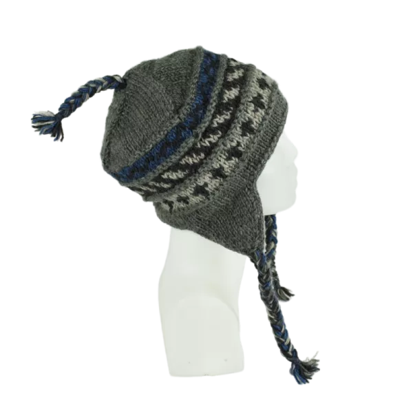 Bonnet Péruvien Pokali Tricot laine