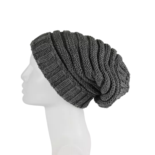 Bonnet Long Nalma Gris Foncé