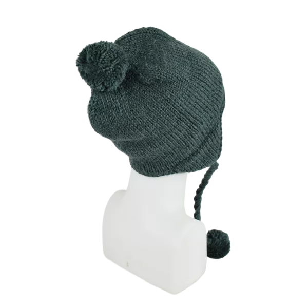 Bonnet Péruvien Pangi Tricot laine Uni