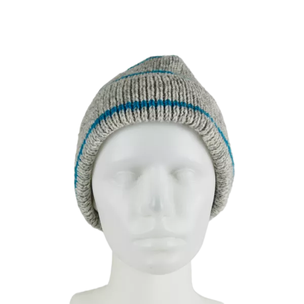 Bonnet Mixte en Tricot Laine -W