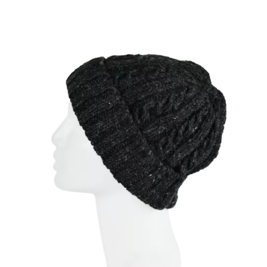 Bonnet Court Tricot Laine Anthracite - ZA